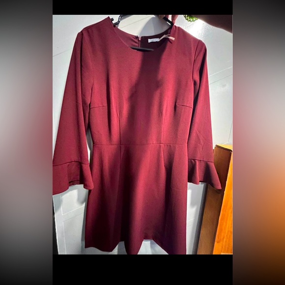 kimchi blue maroon dress - Picture 1 of 2